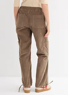 Pantaloni cargo in velluto a coste, bonprix