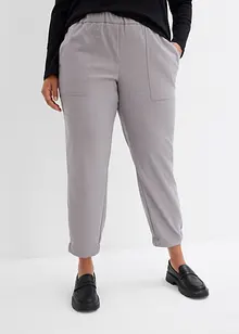 Pantaloni chino in misto viscosa con cinta comoda, bonprix