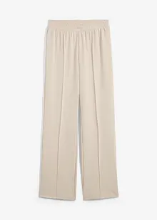 Pantaloni in felpa con cucitura, bonprix