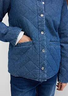 Giacca di jeans trapuntata e imbottita, bonprix