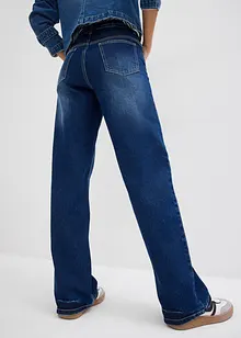 Jeans straight, a vita alta, bonprix