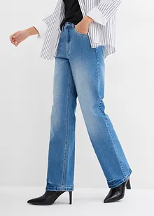 Jeans straight, a vita alta, bonprix