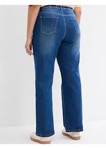 Jeans elasticizzati straight, vita media, bonprix