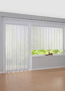 Tenda trasparente in tinta unita  con poliestere riciclato (pacco da 1), bonprix