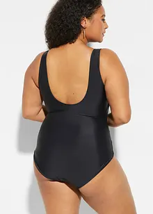 Costume intero con arricciatura e effetto modellante leggero, bonprix