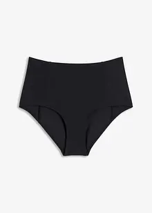 Slip per bikini a vita alta con sgambatura normale, bonprix