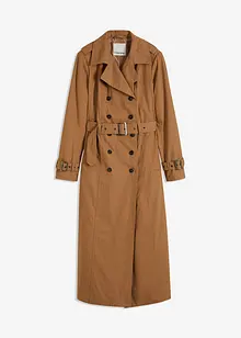 Trench lungo con cintura, bonprix