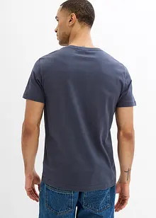 Maglia serafino in puro cotone biologico (pacco da 3), bonprix