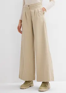 Pantaloni in twill in puro cotone, bonprix