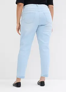 Mom jeans cropped, vita alta, bonprix