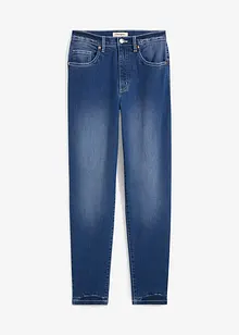 Mom jeans cropped, vita alta, bonprix