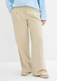 Pantaloni con pinces a vita alta, bonprix