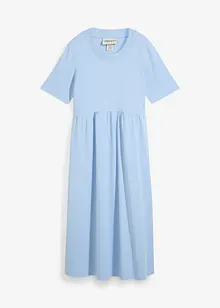 Abito di jersey svasato in cotone pesante, bonprix
