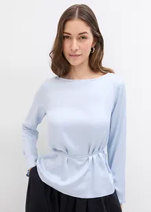 Blusa in satin fluente, bonprix