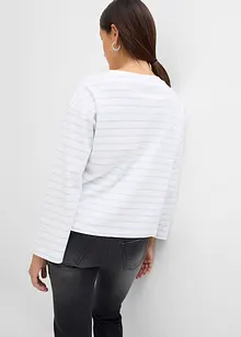 Maglia a righe in puro cotone biologico, bonprix