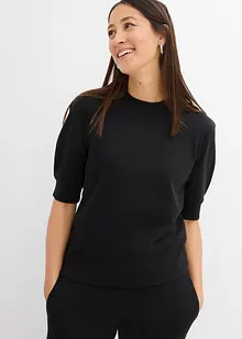 Maglia con maniche a sbuffo, bonprix