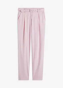 Pantaloni con pinces e cintura, bonprix