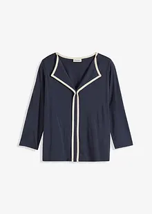 Maglia con bordi a contrasto, bonprix