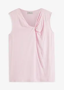Top di jersey con twist, bonprix