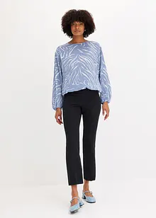 Tunica in satin fantasia, bonprix
