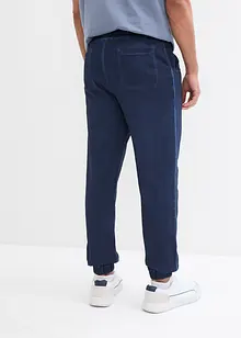 Pantaloni in felpa effetto lavato, bonprix