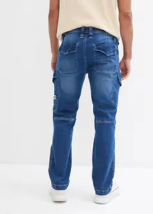 Jeans cargo relaxed fit, straight, bonprix