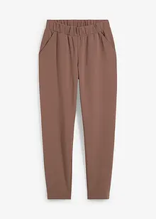 Pantaloni in felpa con cinta comoda, bonprix