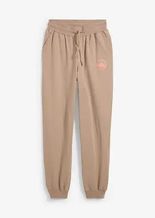 Pantaloni in felpa di puro cotone, bonprix