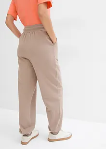 Pantaloni in felpa di puro cotone, bonprix