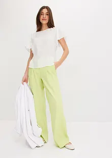 Blusa in misto viscosa morbido, bonprix