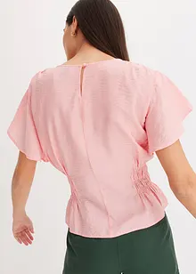 Blusa in misto viscosa morbido, bonprix