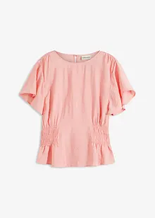 Blusa in misto viscosa morbido, bonprix