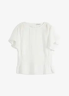 Blusa in misto viscosa morbido, bonprix