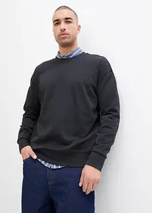 Felpa in puro cotone biologico, loose fit, bonprix