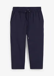 Pantaloni in felpa di cotone elasticizzato, bonprix