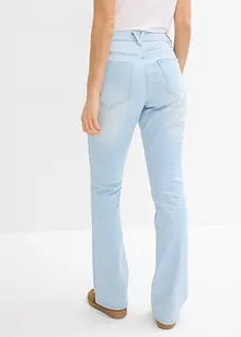 Jeans bootcut, vita alta, bonprix