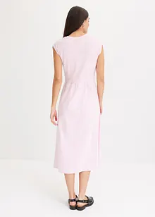 Abito svasato in jersey con dettaglio twist, bonprix