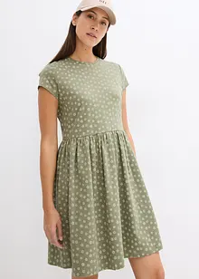 Abito in maglina di puro cotone, bonprix