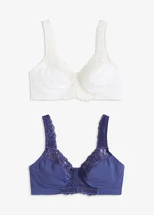 Reggiseno minimizer senza ferretto (pacco da 2), bonprix