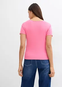 Maglia a costine con puro cotone biologico (pacco da 2), bonprix