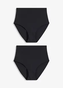Slip contenitivo senza cuciture con effetto modellante leggero (pacco da 2), bonprix