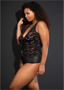 Body ouvert in look bagnato, VENUS