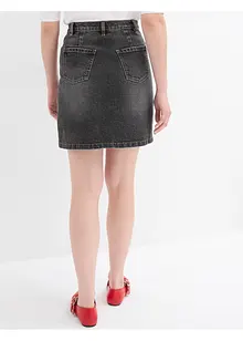Gonna di jeans con effetto a portafoglio, bonprix
