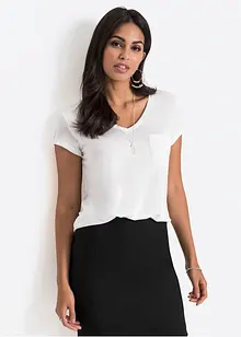 T-shirt in morbida viscosa, bonprix