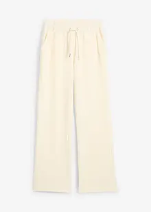 Pantaloni di velluto a coste in misto cotone elasticizzato, bonprix