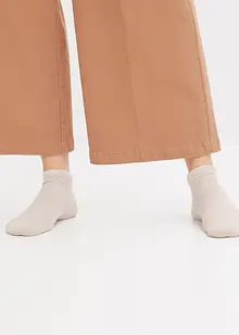 Calzini per sneakers con interno in spugna alla suola e cotone biologico (pacco da 8 paia), bonprix
