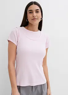 T-shirt in puro cotone, bonprix