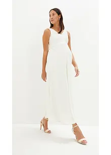 Abito da sposa prémaman con pizzo, satin e georgette, bonprix