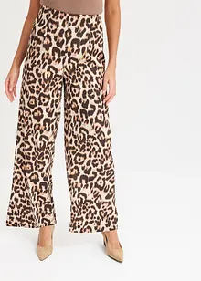 Pantaloni larghi in satin lucido, bonprix