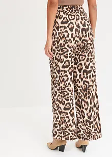 Pantaloni larghi in satin lucido, bonprix